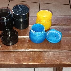 Colorful Decorative Jars Set